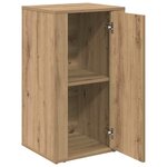 vidaXL Buffet chêne artisanal 40 x 33 x 70 cm Bois d'ingénierie