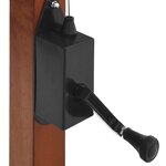 vidaXL Parasol de jardin en porte-à-faux avec mât en bois vert