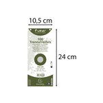 Paquet 100 Fiches Intercalaires Horizontales Unies Perforées Forever - 105x240mm - Gris - X 12 - Exacompta