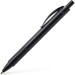 Stylo-bille rétractable BASIC Pointe Moyenne Noir FABER-CASTELL