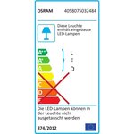 OSRAM Applique extérieure Endura Style Ball Sensor -12 W - Gris chaud