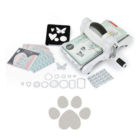 Machine de découpe Big Shot Sizzix + Matrice Empreinte de chien