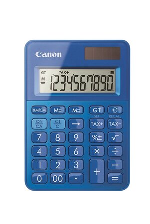 Calculatrice LS-100K-MBL Bleu 10 chiffres CANON