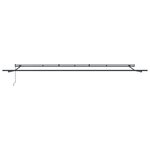 vidaXL Auvent Rétractable Manuel 600x300 cm Gris Clair