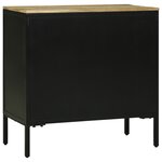vidaXL Buffet 70x35x70 cm Bois brut solide Mangue