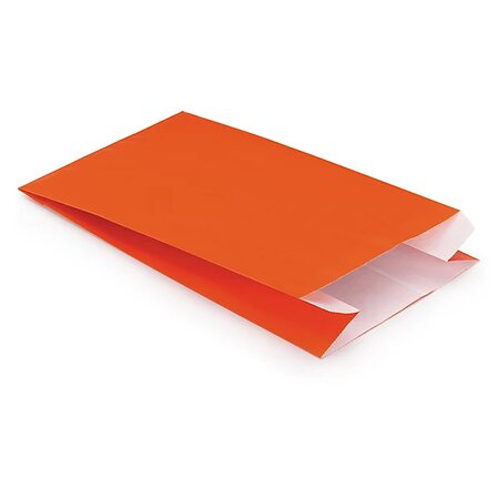 Pochette cadeau kraft lumière orange 12 x 19 x 4 5 cm (lot de 250)