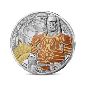 Le Seigneur des Anneaux Monnaie de 10€ Argent Théoden et la bataille du gouffre de Helm