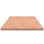 vidaXL Dessus de bureau 150x55x2 5 cm bois massif de hêtre