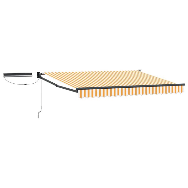 vidaXL Auvent rétractable électrique 3 5 x 2 5 m