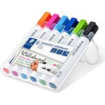 Marqueur tableau blanc 351 Lumocolor  étui de 6 STAEDTLER