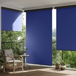 vidaXL Auvent latéral de balcon 175x250 cm Bleu