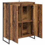 vidaXL Cabinet à chaussures avec stockage Bois Ancien 79 x 36 x 100 cm