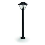 Philips alpenglow lampe de jardin - noire - 1x9.5w - 230v
