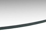 vidaXL Miroir mural sans cadre avec lampes LED Rond Verre