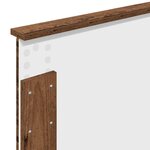 vidaXL Tête de lit Bois Ancien 80 cm Bois d'ingénierie