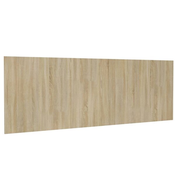 vidaXL Tête de lit murale Chêne sonoma 240x1 5x80 cm Bois d'ingénierie