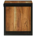 vidaXL Étagère à vin Marron 34.5 x 35 x 39 cm Bois d'acacia massif