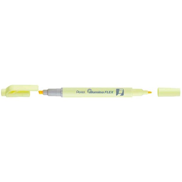 Surligneur Illumina Flex Pastel  jaune pastel x 10 PENTEL