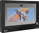 Pièce de monnaie en Argent 2 Dollars g 31.1 (1 oz) Millésime 2026 Star Wars Concept Art IMPERIAL WALKER AND SNOWSPEEDER