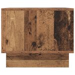 vidaXL Table basse Bois ancien 90 x 50 x 40 cm Bois d'ingénierie