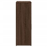 vidaXL Buffet chêne marron 60x30x84 cm bois d'ingénierie