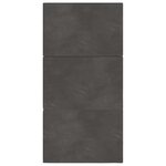 vidaXL Canapé-lit pliable 80 x 67 x 45 cm Gris foncé