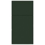 vidaXL Canapé-lit pliable 80 x 67 x 45 cm Vert foncé