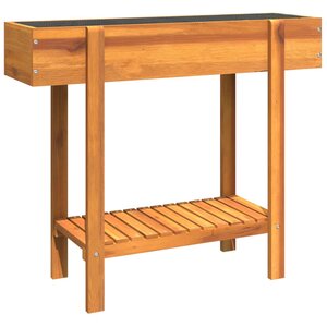 vidaXL Lit surélevé de jardin 90x30x75 cm bois massif acacia