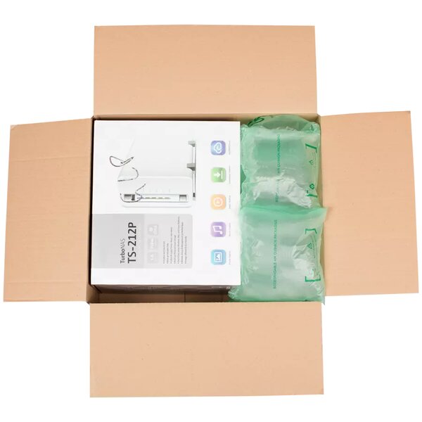 Lot de 2 bobines coussins d'air machine de calage (500M) 20x10cm HDPE – Bulteau Systems