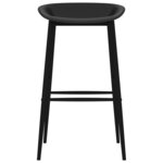 vidaXL Ensemble de bar 7 Pièces Blanc et noir