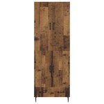vidaXL Ensemble de Meubles 2 Pièces 66 x 34 5 x 95 cm Bois d'ingénierie