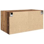 vidaXL Meuble mural Bois ancien 80 x 42.5 x 40 cm Bois d'ingénierie