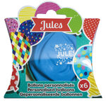 Ballons de baudruche prénom Jules