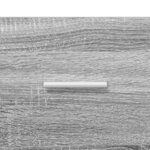 vidaXL Ensemble d'armoire de salle de bain TULUM Gris Sonoma