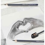 Kit de dessin GOLDFABER CHARCOAL  8 pièces FABER-CASTELL