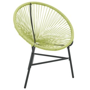 vidaXL Chaise de jardin Acapulco Résine tressée Vert