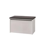 Coffre à jouets Daria avec siège graphite