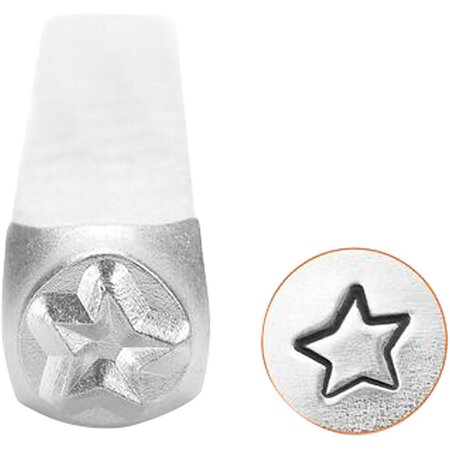 Poinçon étoile pour gravure métal - 3 mm