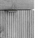 vidaXL Armoire sous évier de salle de bain Sonoma gris