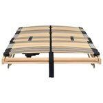 vidaXL Sommier à lattes électrique sans matelas avec 7 zones 80x200 cm