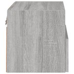 vidaXL Meubles TV muraux 2Pièces sonoma gris 40x30x30cm bois d'ingénierie