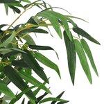 vidaXL Bambou artificiel 1216 feuilles 180 cm vert