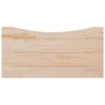 vidaXL Dessus de bureau 100x60x2 5 cm bois massif de pin