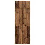 vidaXL Armoire de rangement 3 Pièces Bois ancien