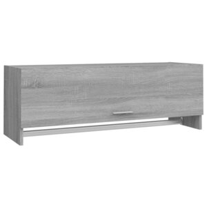 vidaXL Garde-robe Sonoma gris 100x32 5x35 cm Bois d'ingénierie