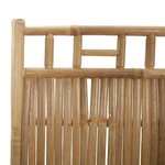 vidaXL Cloison de séparation 3 panneaux Bambou 120x180 cm