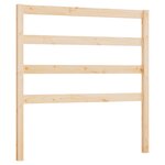 vidaXL Tête de lit 95x4x100 cm Bois massif de pin