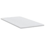 vidaXL Coussins de Matelas Blanc 100 x 200 cm Polyester sans colle