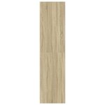 vidaXL Garde-robe chêne sonoma 30x50x200 cm bois d'ingénierie