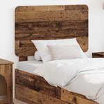 vidaXL Tête de lit Bois Ancien 90 cm Bois d'ingénierie